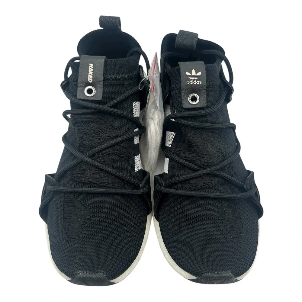 Adidas x Arkyn Core Naked Shoes Womens‎ Sz 10 Black White Sneakers AC7669